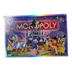 Monopoly Disney Edition - 2001 Parker Brothers - Appears Complete